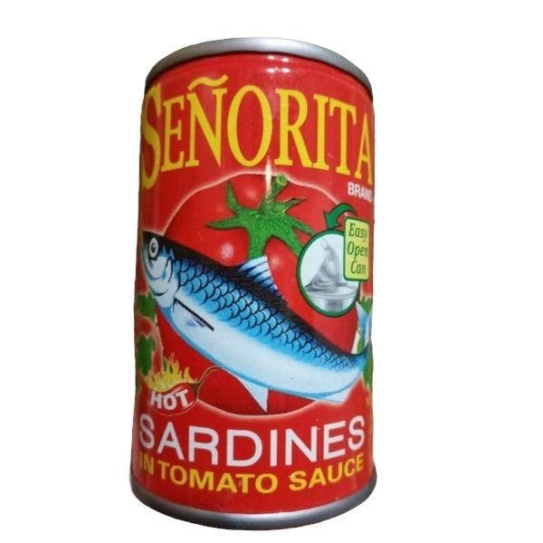 Senorita Sardines Red