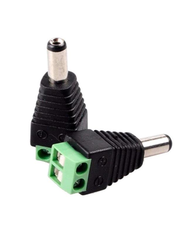 DC Barrel Jack Adaptor CCTV Connectors 5.5 x 2.1mm CCTV Male Connectors