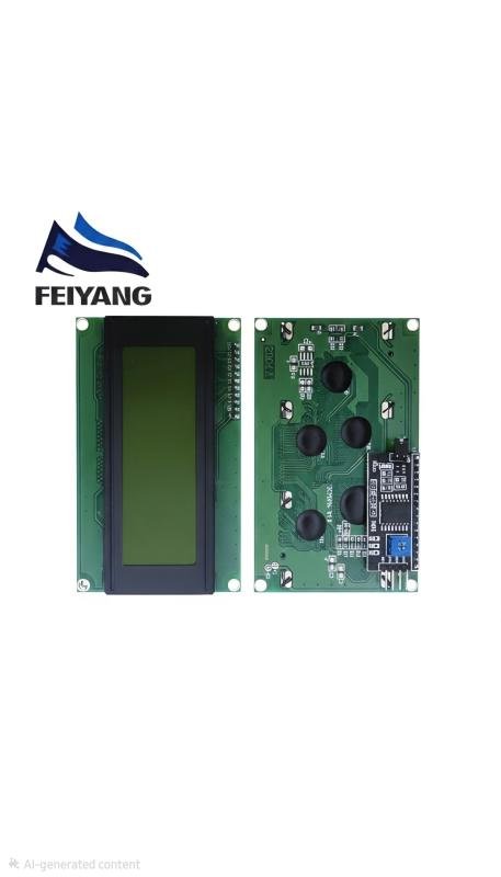 20X4 LCD YELLOW