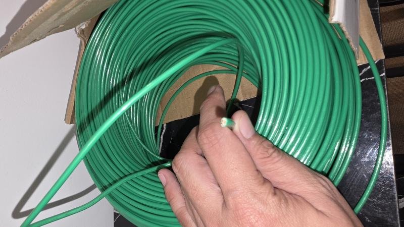 GROUND WIRE #12 THHN/THWN Sold Per Meter